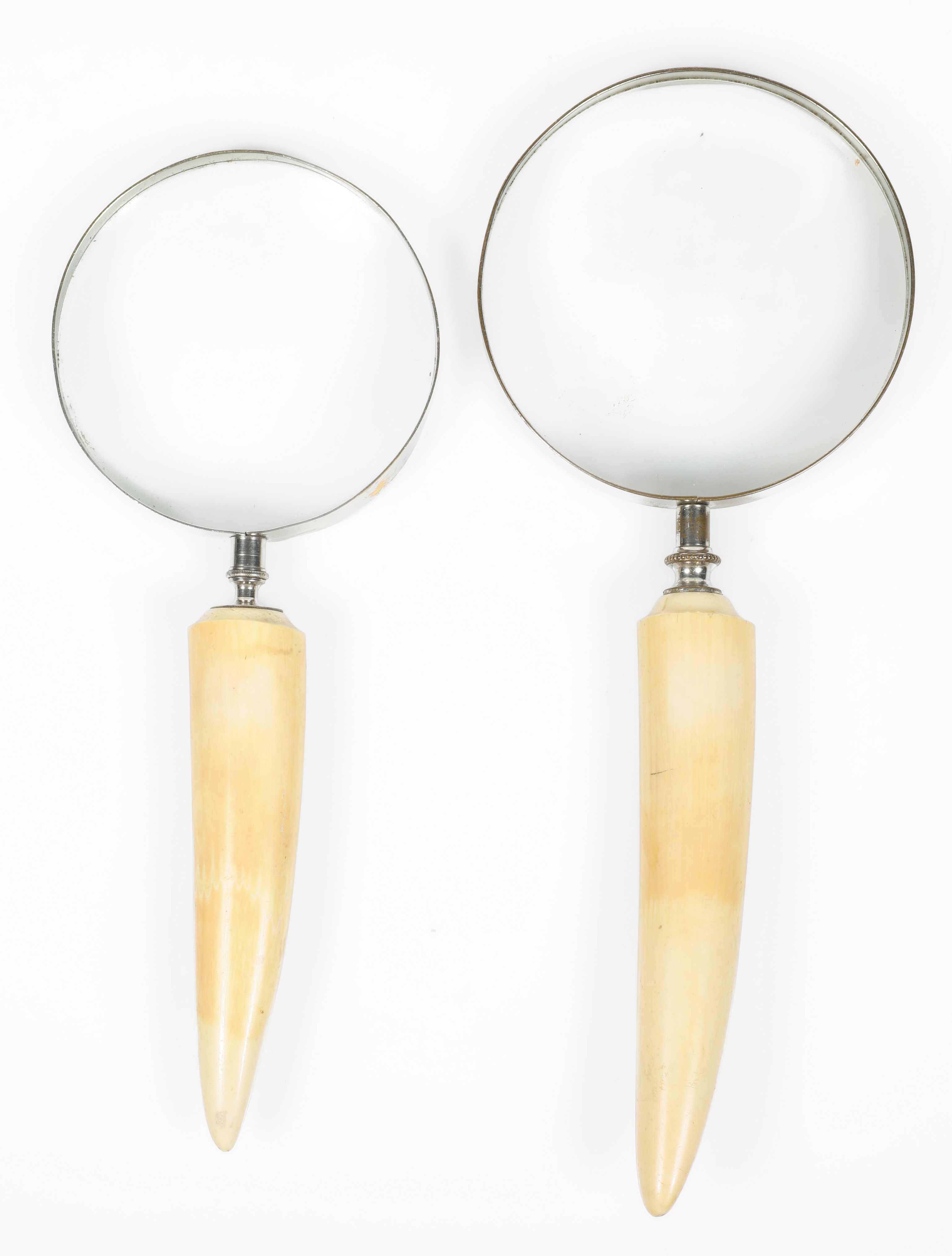 Two large bone- or