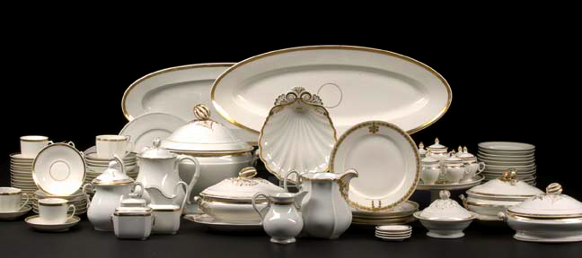 Two Large French Anneau d'or