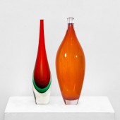 TWO LARGE MID-CENTURY MODERN G