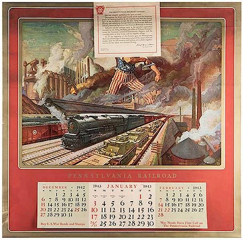 TWO LARGE PENNSYLVANIA RAILROAD
