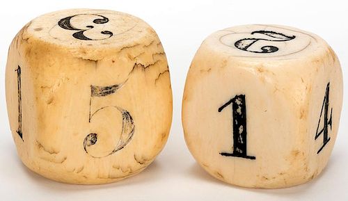 TWO LARGE ROUND CORNERED