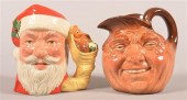 TWO LARGE ROYAL DOULTON CHARAC