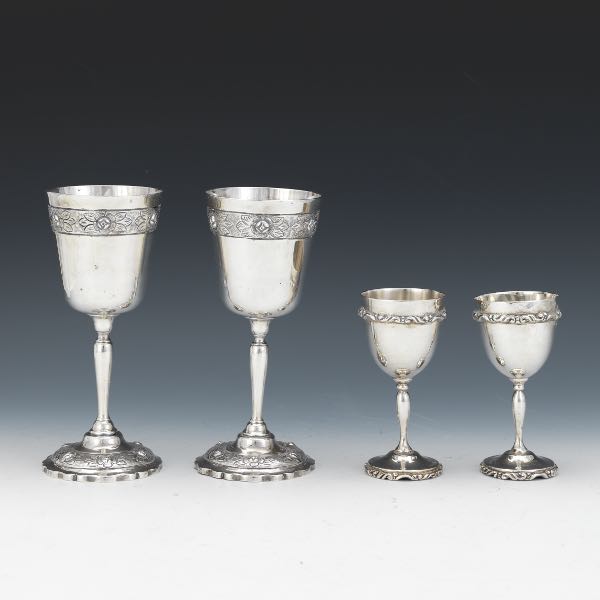 TWO LARGE SANBORNS STERLING
