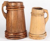 TWO LARGE SCANDINAVIAN STAVED