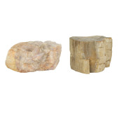 TWO LARGE SPECIMEN STONES<br>T
