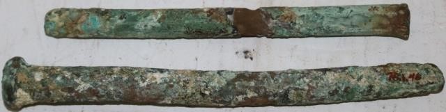 TWO LATE 18TH CENTURY HEAVY