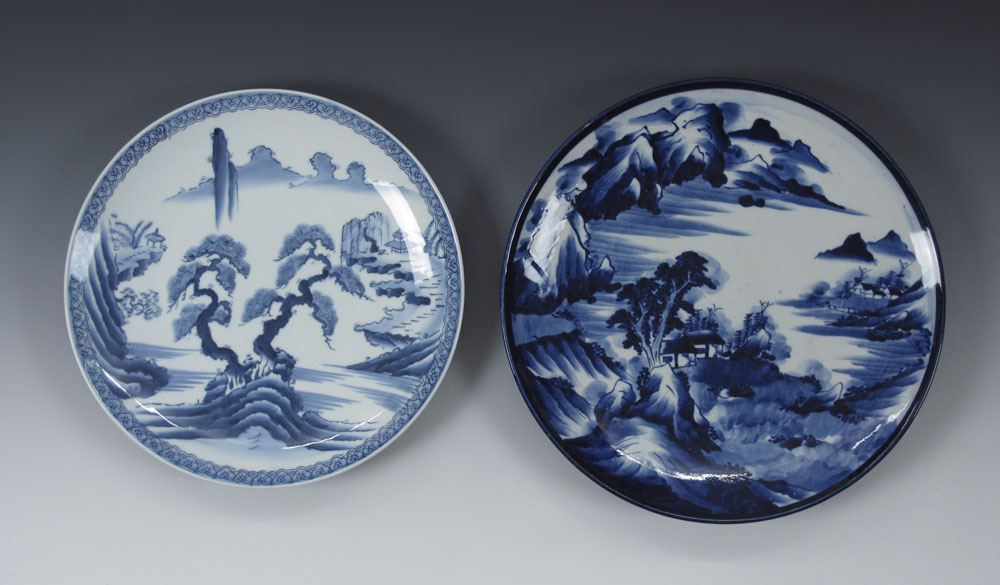 TWO LATE 19TH C ARITA WARE