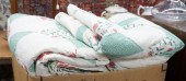 TWO LAURA ASHLEY QUILTS AND A
