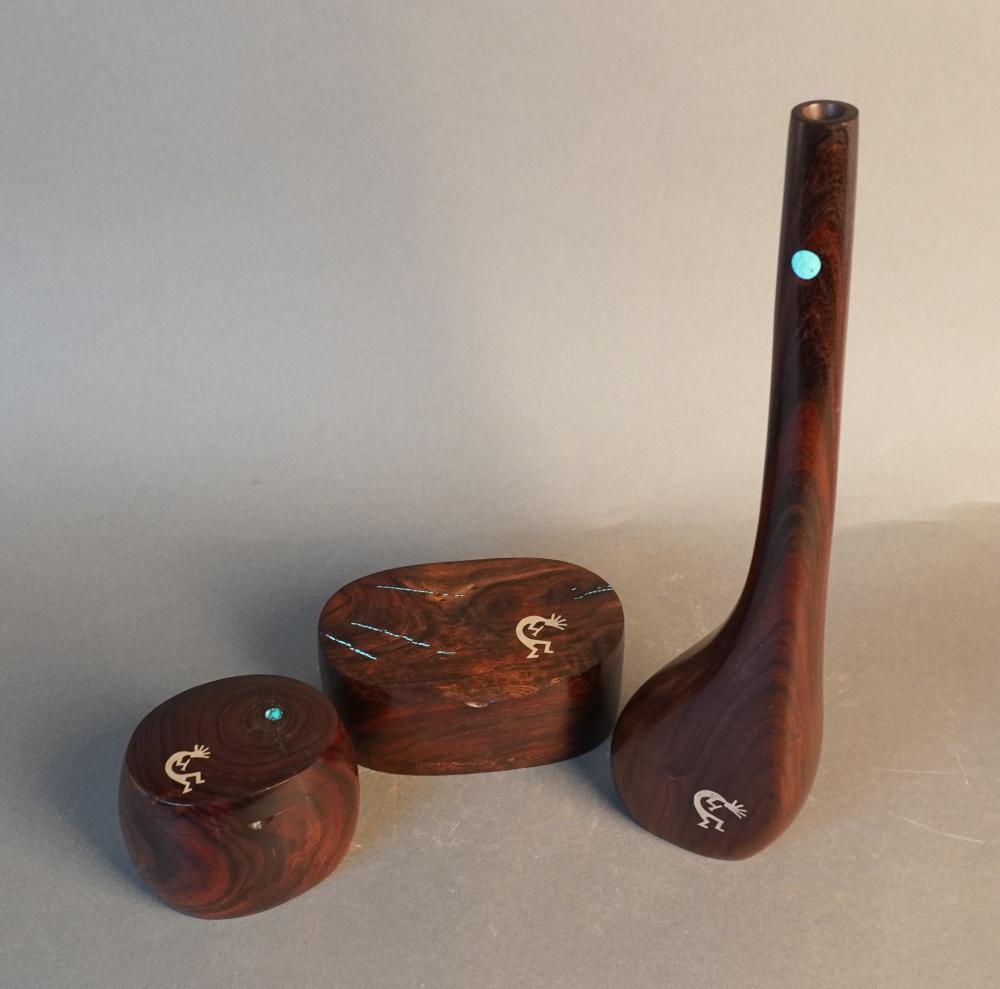 TWO LAWRENCE FAVORITE TURQUOISE AND