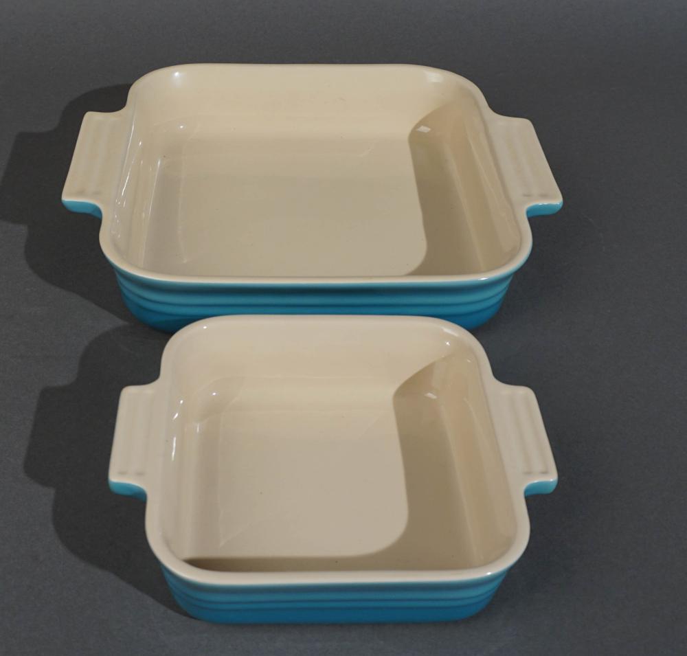 TWO LE CREUSET ENAMELED