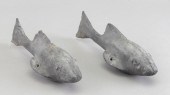 TWO LEAD FISH WEIGHTS EARLY 19
