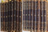TWO LEATHER-BOUND SETS Compris