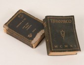 Two leather bound Tiffany & Co