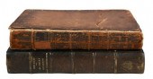 TWO LEATHERBOUND JOHN LOCKE TI
