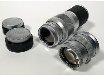 Two Leica Leitz Wetzlar Summicron