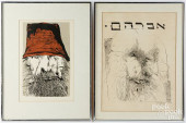 TWO LEONARD BASKIN ENGRAVINGS<