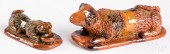 TWO LESTER BREININGER REDWARE