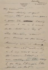TWO LETTERS FROM ANDREW WYETH