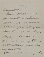 TWO LETTERS FROM ANDREW WYETH