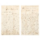 TWO LETTERS PENNED AS THE AMER
