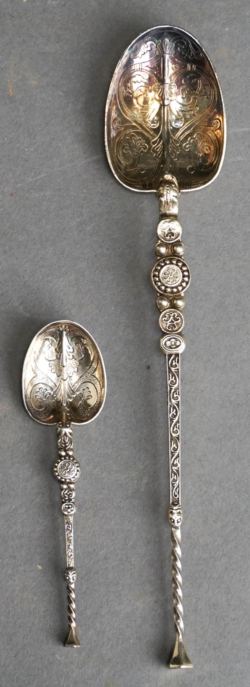 TWO LEVI & SALAMAN EDWARDIAN
