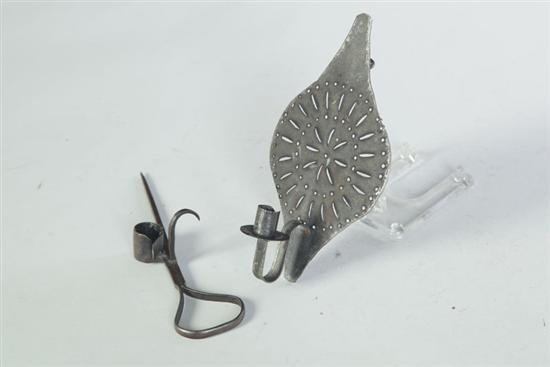 TWO LIGHTING DEVICES.  American 