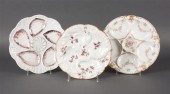 Two Limoges floral decorated p