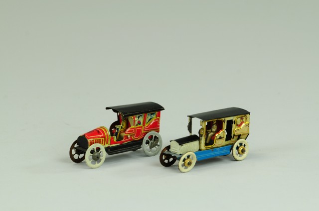TWO LIMOUSINE PENNY TOYS Germany