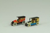 TWO LIMOUSINE PENNY TOYS Germa