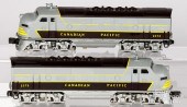 TWO LIONEL #2373 CANADIAN PACI