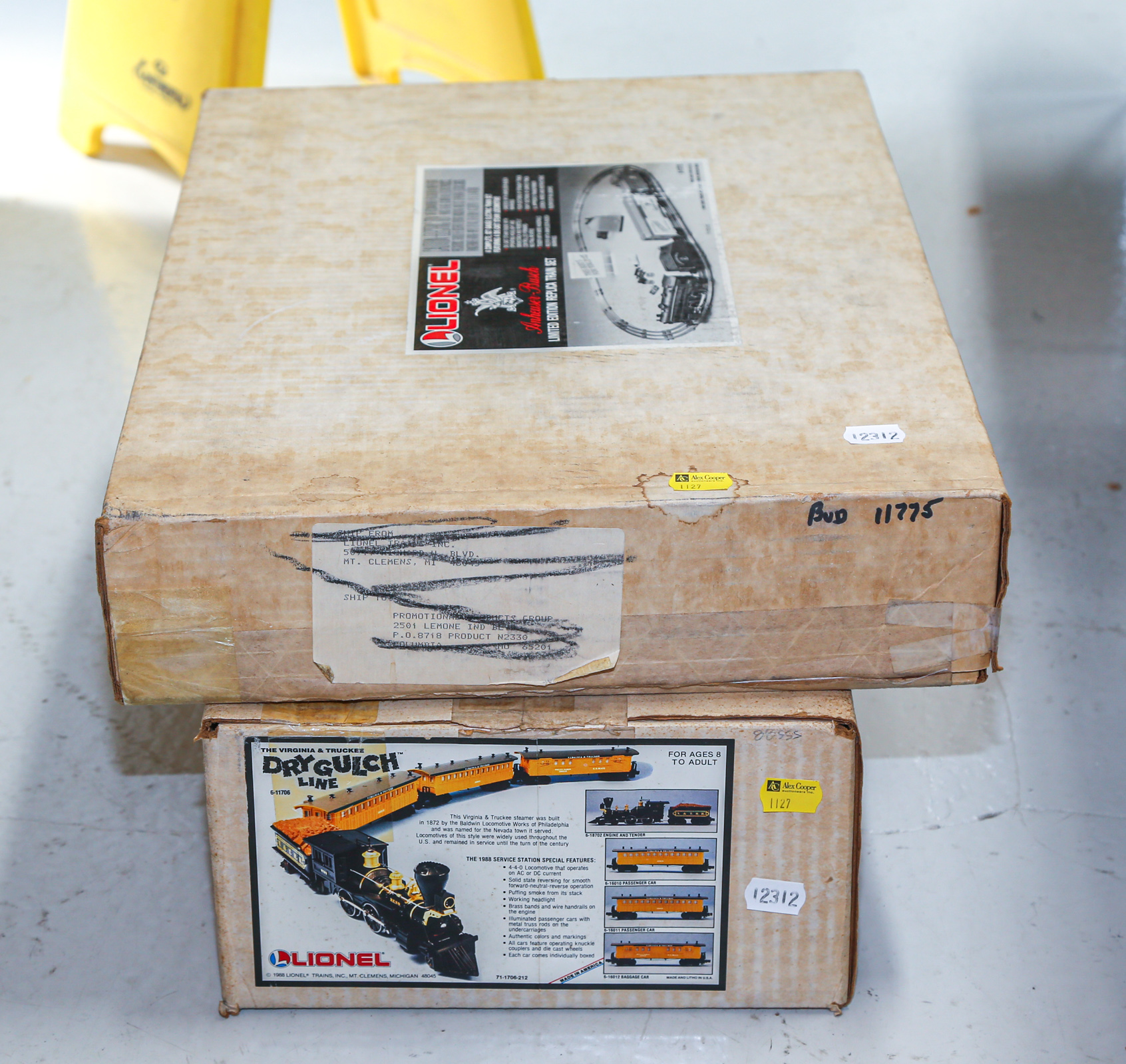 TWO LIONEL BOXED TRAIN SETS