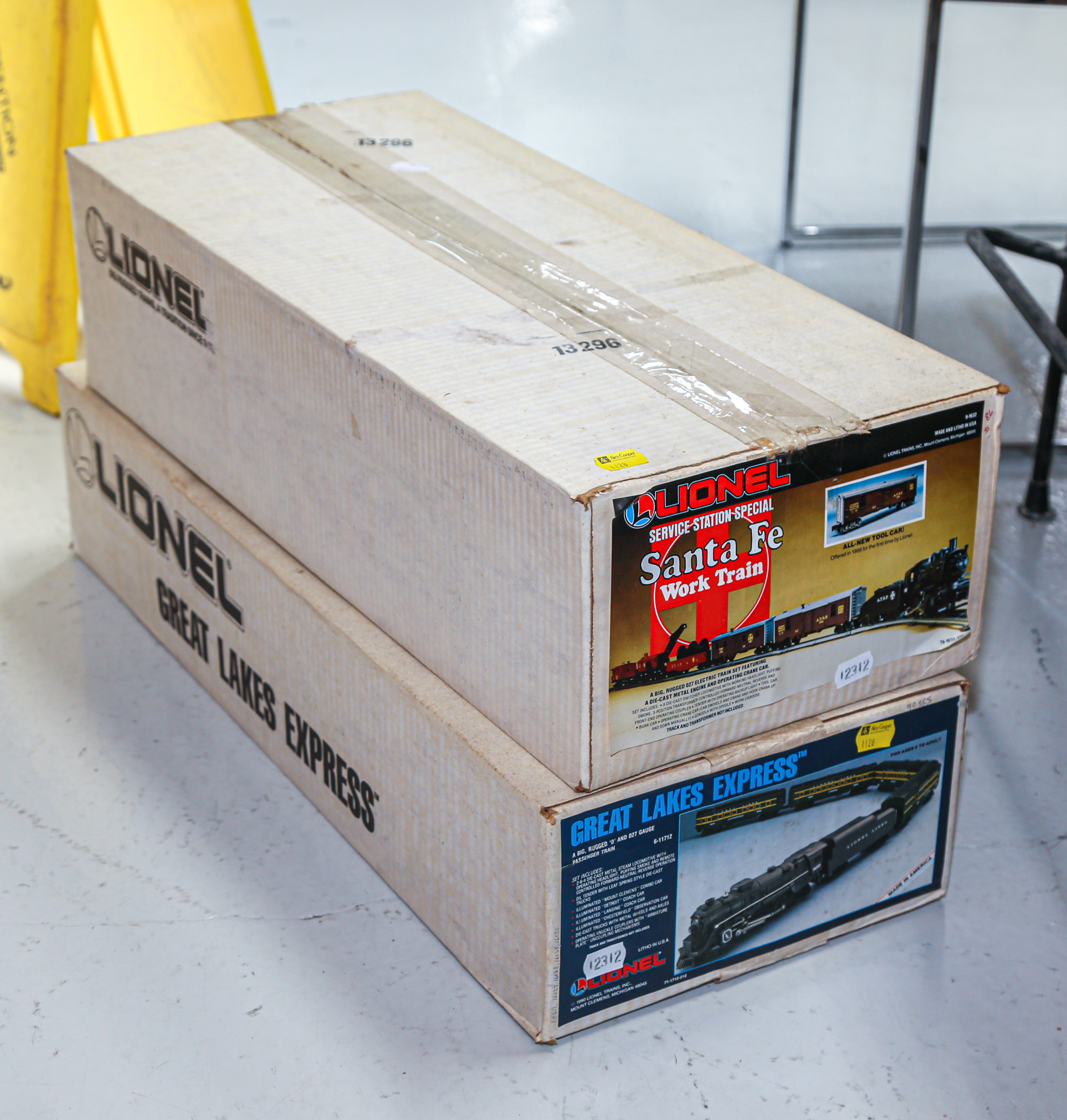 TWO LIONEL BOXED TRAIN SETS