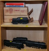 TWO LIONEL "O" GAUGE 671 ENGIN