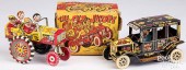 TWO LITHOGRAPHED TIN MARX OLD