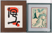 TWO LITHOGRAPHS AFTER PAUL KLE