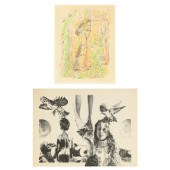 TWO LITHOGRAPHS - S. TUCKER CO