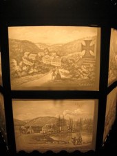 Two lithophane shades    The f