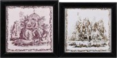 TWO LIVERPOOL DELFTWARE TRANSF