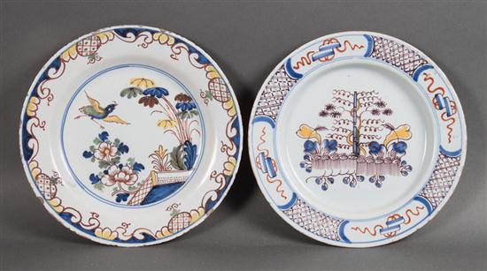 Two Liverpool polychrome