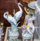 TWO LLADRO FIGURAL GROUPS Incl