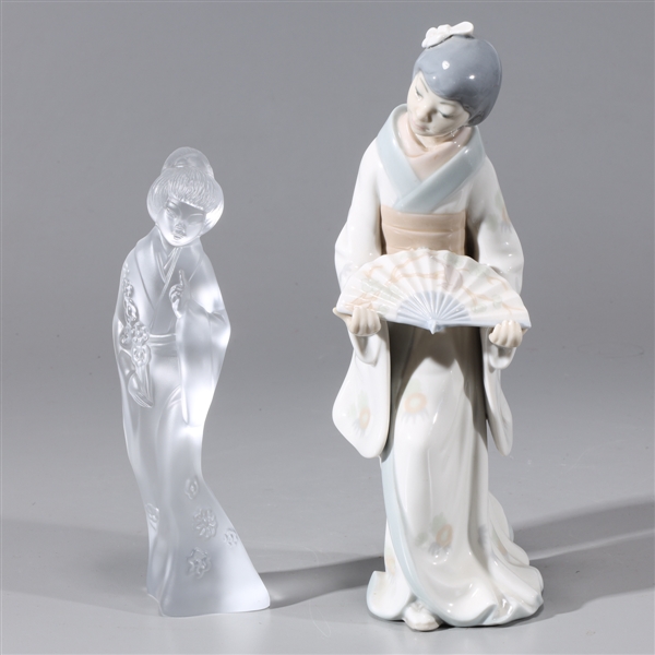 Two Lladro figures including one