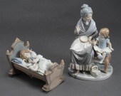 TWO LLADRó FIGURES OF 'VISIT W