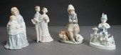 TWO LLADRO FIGURINES AND TWO E
