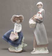 Two Lladro porcelain figures: