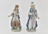 TWO LLADRO PORCELAIN FIGURESSi