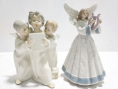 TWO LLADRO PORCELAIN FIGURINES