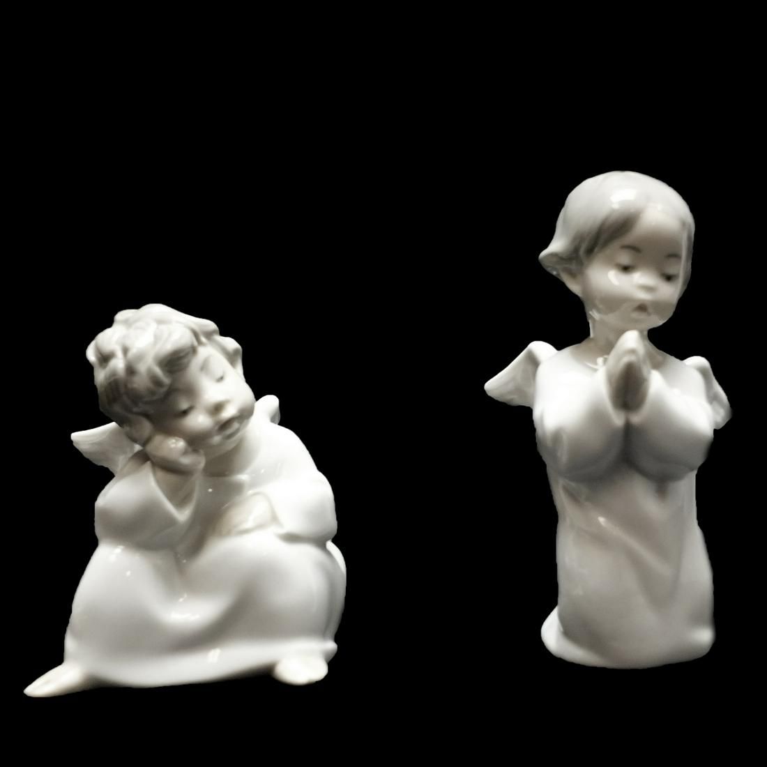 TWO LLADRO PORCELAIN