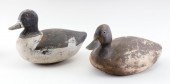 TWO LONG ISLAND BLUEBILL DECOY