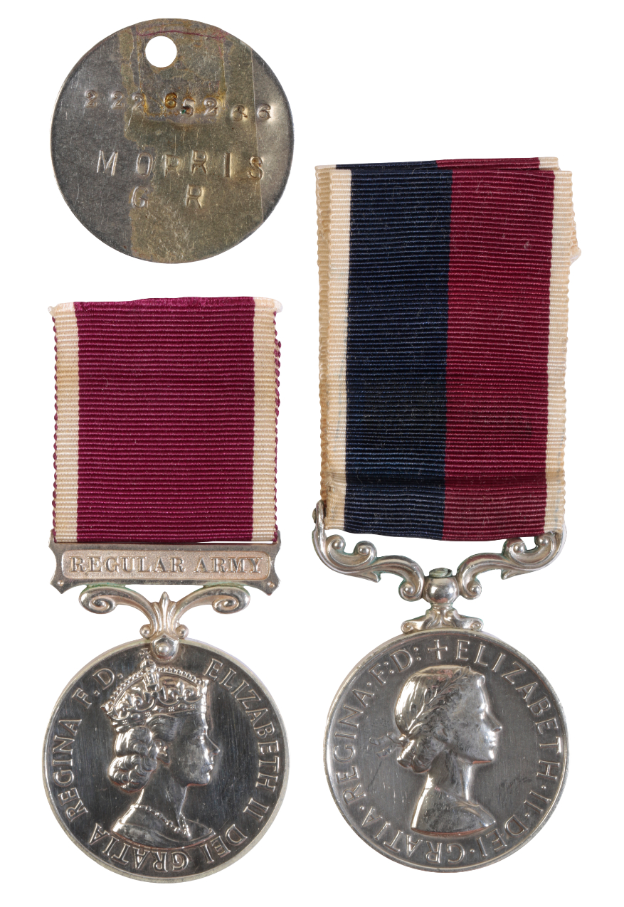TWO LONG SERVICE GOOD CONDUCT