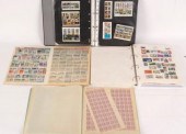 Two loose leaf folders of appr
